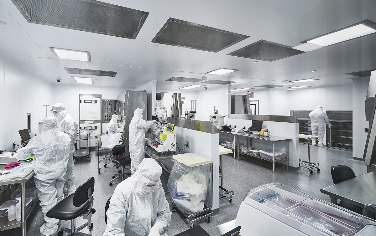 GMP manufacturing line