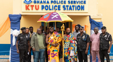 Koforidua Police Station handover